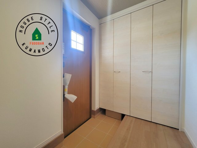 合志市竹迫第1-3棟（2号棟）の防犯設備|二重ロックでしっかり防犯対策ができます。