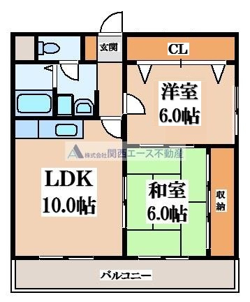 【間取り】 | メイフェアＮ