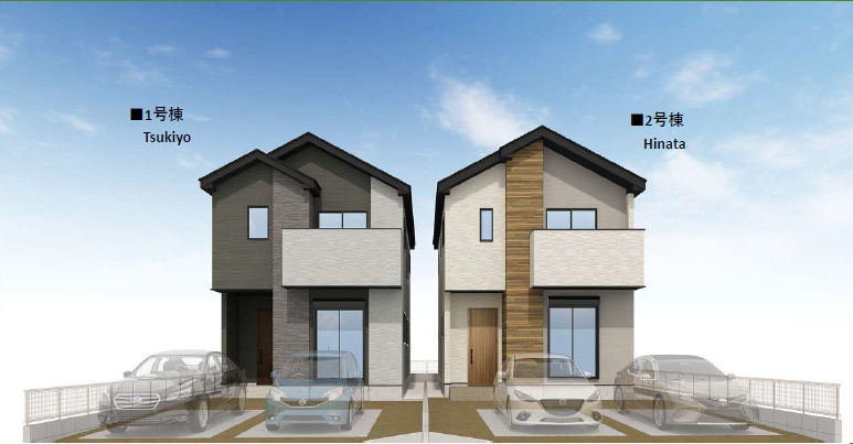 仲介手数料不要　KEIAIビルドErde尾ノ上１期【尾ノ上小・錦ヶ丘中】の外観パース