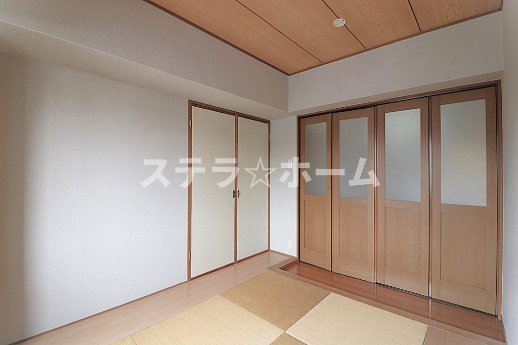 星和菊ヶ丘ハイツの和室|和室、ちょっとしたくつろぎスペースにいかがでしょうか