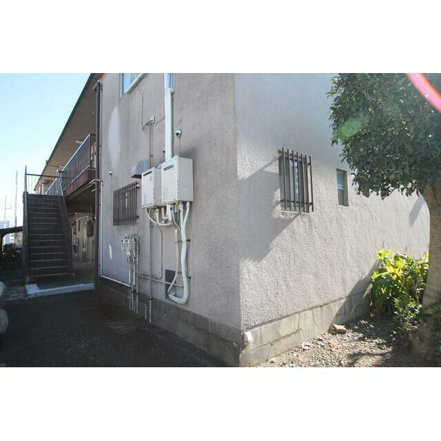 正美サンハイツのエントランス