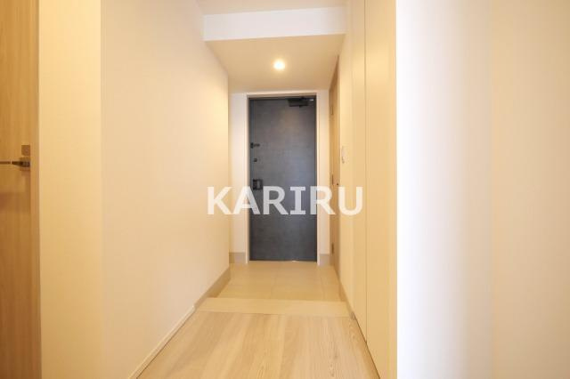 ジオタワー新町の玄関