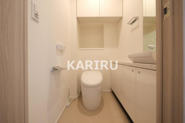 ジオタワー新町のトイレ