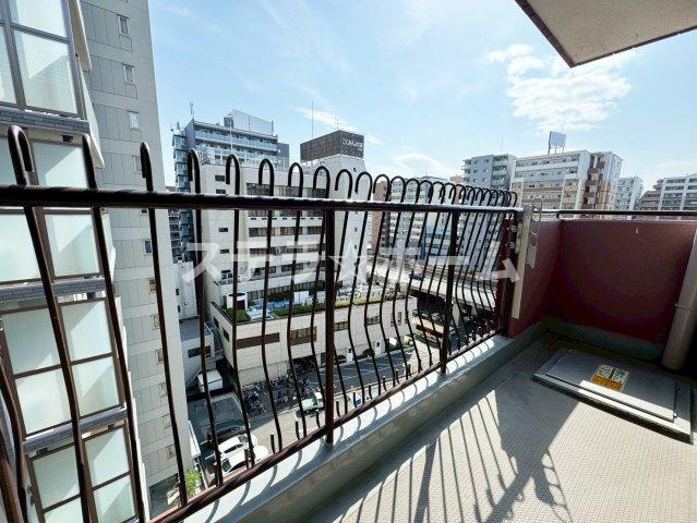 GSハイム江坂のバルコニー|陽当たり良好なバルコニーです