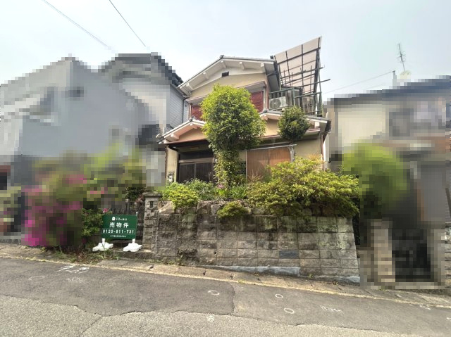 【成約済】向日市寺戸町古城の外観|建築条件なし！プラン自由にご検討いただけます！