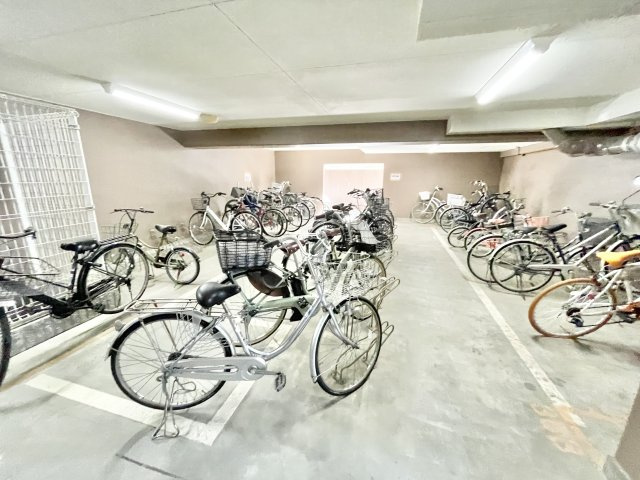 ダイアパレス枚方山田池公園の駐輪場|駐輪場です