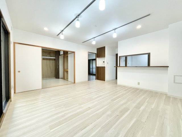 ダイアパレス枚方山田池公園の居間・リビング|使いやすいリビングです