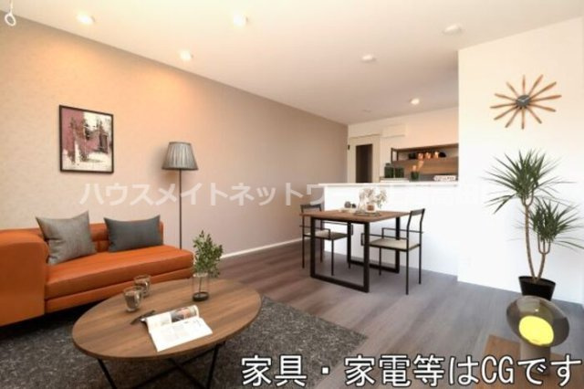 メゾン ド ポムの内装|LDKイメージCG