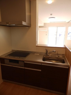 【キッチン】 | リヴィエール中央　1LDKBT