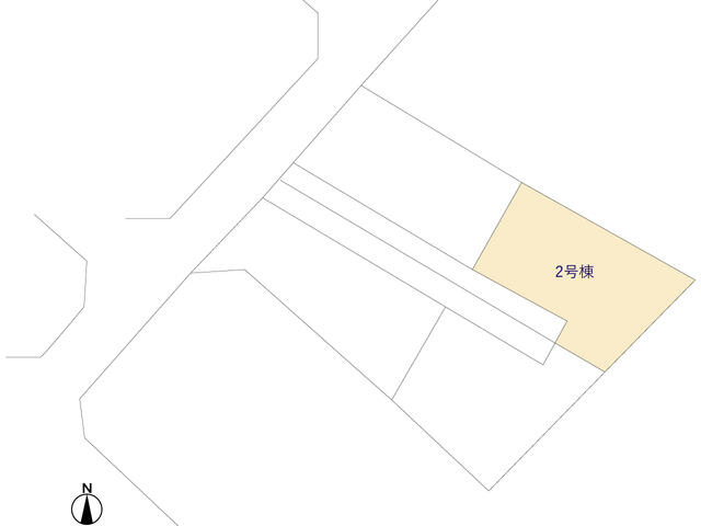 グラファーレ小山市雨ヶ谷新田　新築一戸建ての区画図