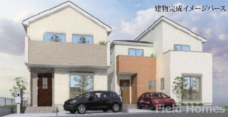 南区麻溝台5丁目新築戸建て　5期2号棟の外観パース|外観イメージ「南区麻溝台5丁目新築戸建て」