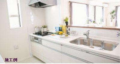 南区麻溝台5丁目新築戸建て　5期2号棟のキッチン|お料理しやすいキッチンです