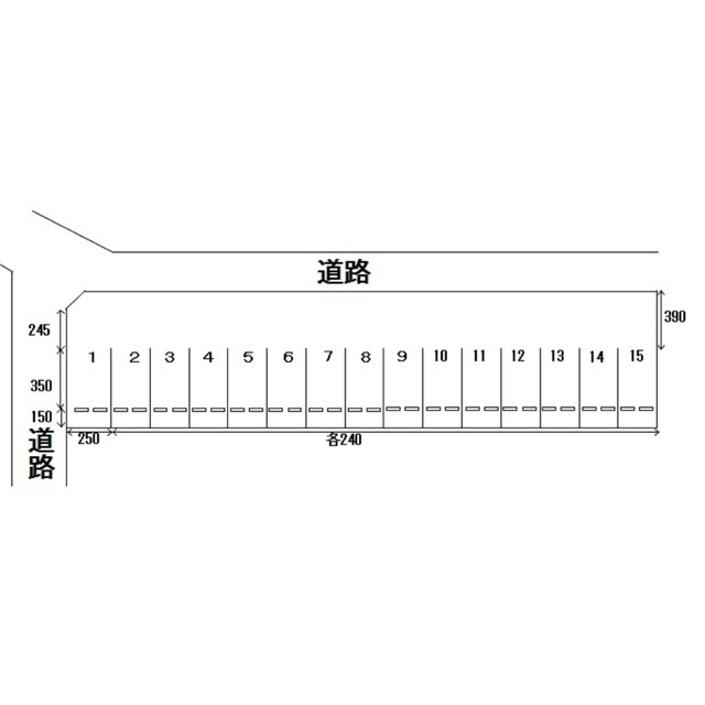 岐阜市市橋１丁目の駐車場の駐車場