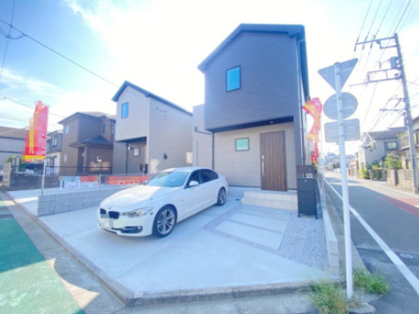 祝：成約済み　八王子市　台町４丁目　新築戸建て　２４ー２期の外観|～仲介手数料無料☆八王子ひなた不動産～　八王子市台町　新築戸建て