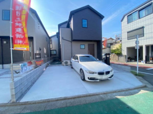 祝：成約済み　八王子市　台町４丁目　新築戸建て　２４ー２期の外観|～仲介手数料無料☆八王子ひなた不動産～　八王子市台町　新築戸建て