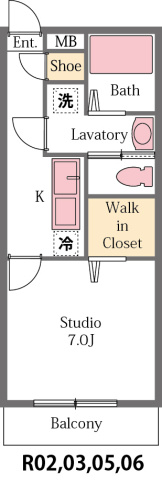 エリシオンの間取り