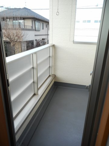 アルベージュのバルコニー