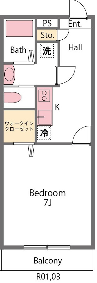 アルタイルの間取り
