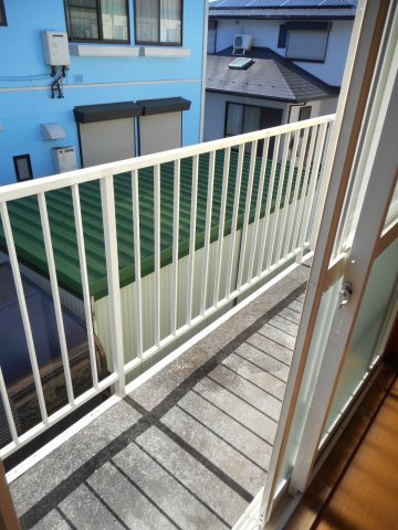 あるゾウパレス元宿のバルコニー