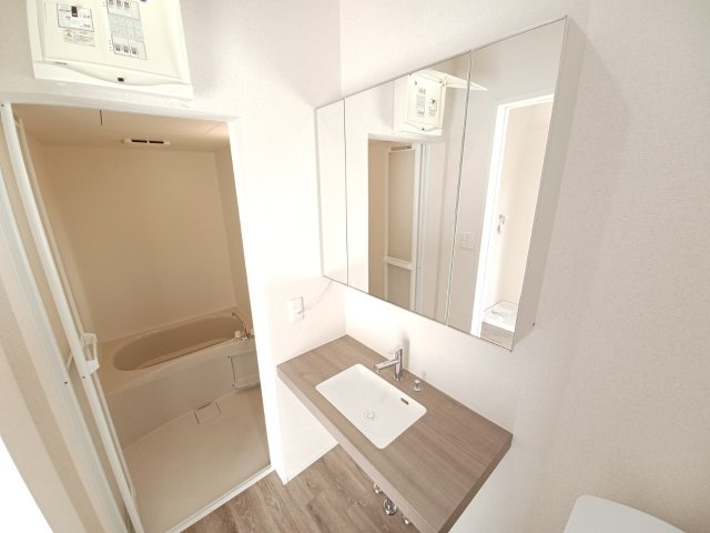 ヴィレッジの独立洗面台