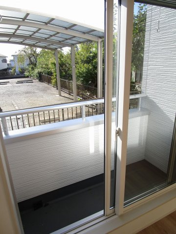 インスペースのバルコニー