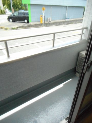 アンソレイエのバルコニー