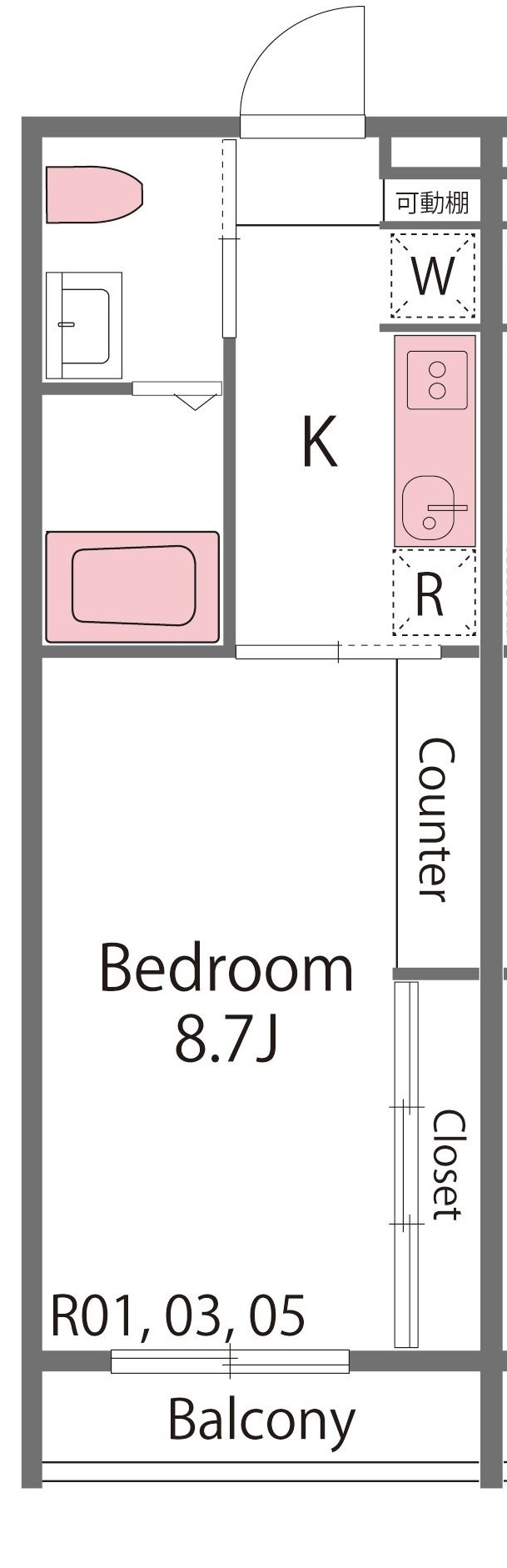 エマーブルの間取り