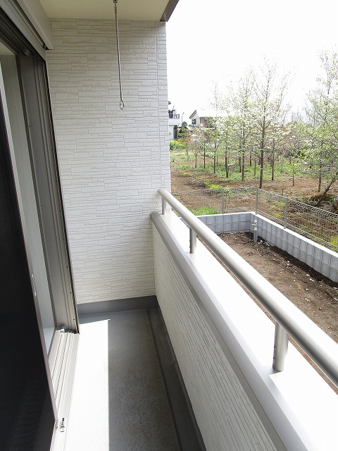 ヴィラ・サンクタスのバルコニー