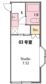 グリーンハイツ山崎Aの間取り