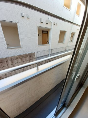 グランディール六軒町のバルコニー
