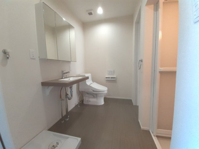 ガーデニアの洗面所