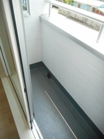 エマーブルⅡのバルコニー