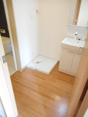 エバレットの洗面所