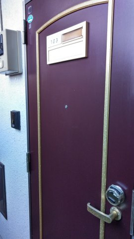 シティパレス清水町Ⅲの玄関