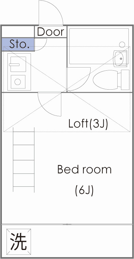 シティパレス清水町Ⅲの間取り
