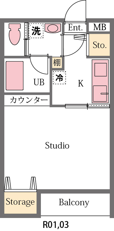 ジークフリートの間取り