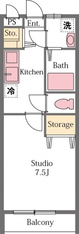 コンフォルティ御茶山の間取り