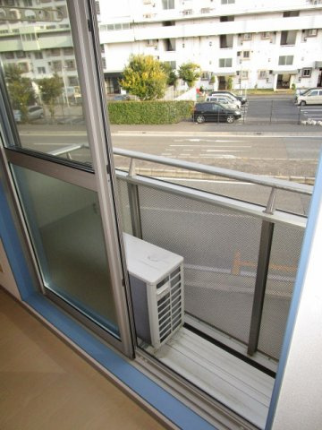 コンフォート黒須のバルコニー