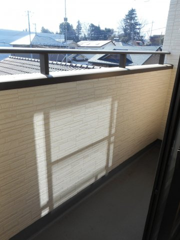 コーワヒルズのバルコニー