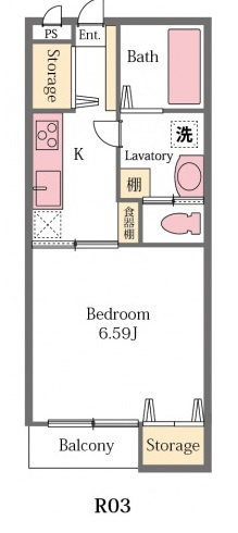 ケストレルの間取り