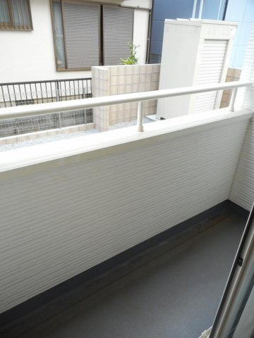 グレンモーレンジのバルコニー