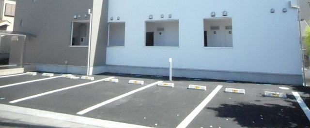 ゼラニウムの駐車場