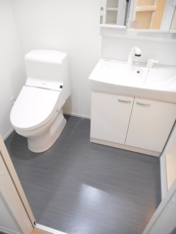 ジュリアスコートの洗面所