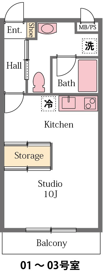 ジャドールの間取り