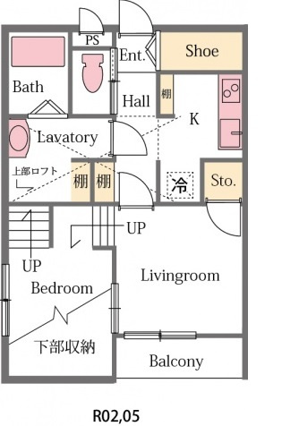 トレミーの間取り