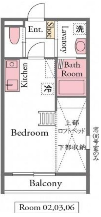 ドリームⅢの間取り