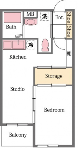 ソーニョの間取り
