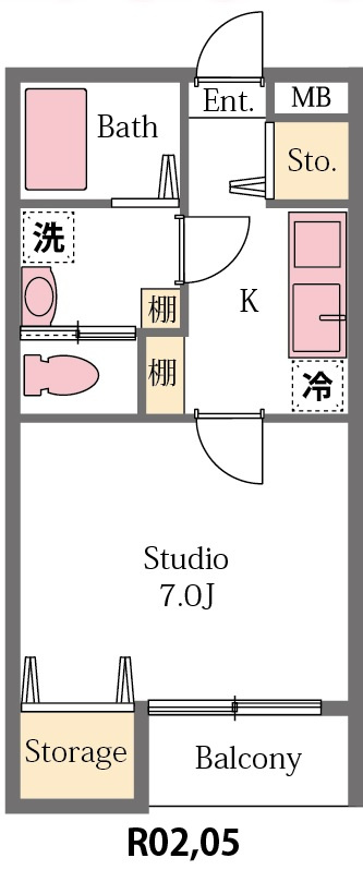 フォーレの間取り