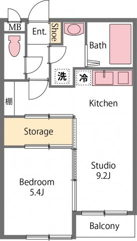 フェリオの間取り