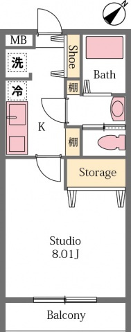 ピプーユの間取り